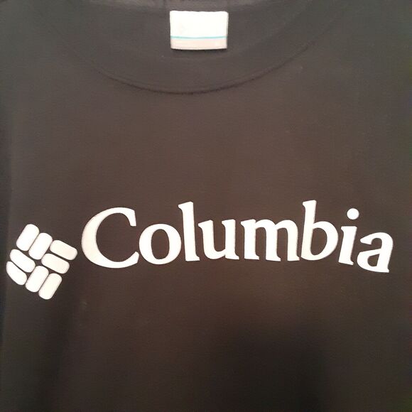 Columbia Sweatshirt Mens XL Back Long Sleeve Pullover Crew Fleece Spellout - Picture 2 of 6